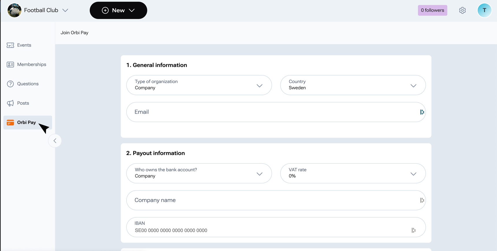 How to set up Orbi Pay?